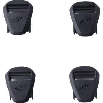 ALPINESTARS Strap Lock Set Replacement - Tech 7 - Black 25CCT25-10-TU