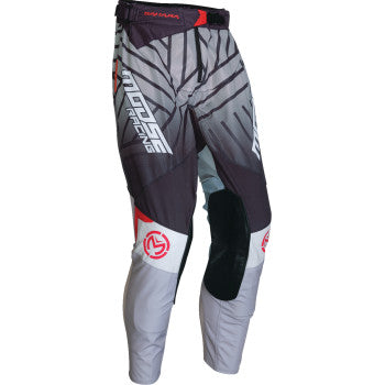 MOOSE RACING Sahara Pants - Black/White - US 42 2901-11467