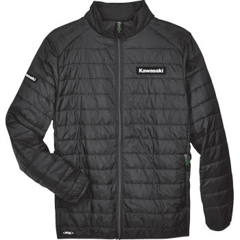 FACTORY EFFEX Kawasaki Puffer Jacket - Black - 2XL 28-85118