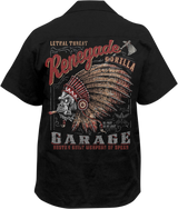LETHAL THREAT Garage Gorilla Shirt - Black - 3XL HW50212XXXL