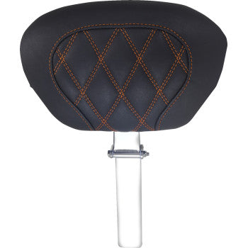 MUSTANG Backrest Dbl Diam Squareback Dbr Org Thread 89539MO