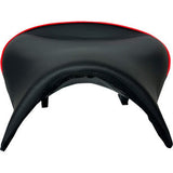 SHOW CHROME Ryker Combat Seat - Black w/ Red Trim - Can-Am Ryker 41-429
