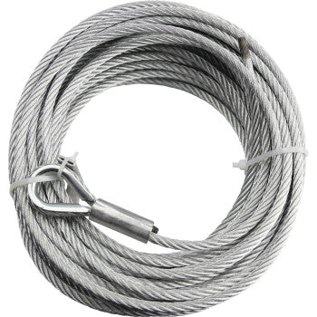 KFI PRODUCTS Wide Winch Cable - 15/64" x 52' - UTV UTV-CBL-4KW