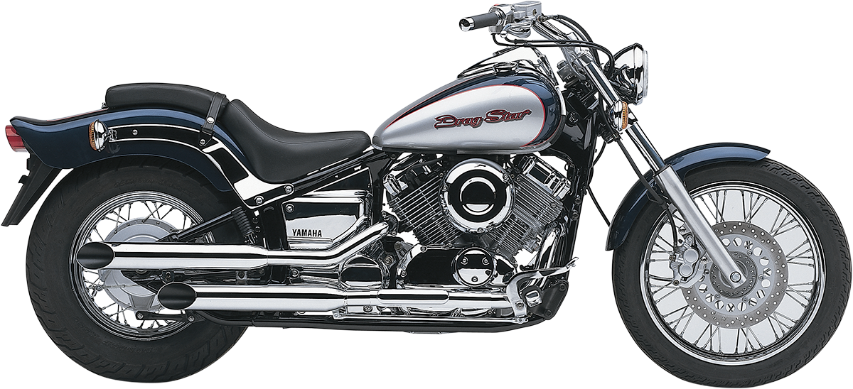 COBRA Slashcut Muffler - XVS V-Star 650 1998-2005 2163SC
