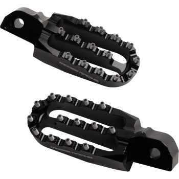 MOOSE RACING Footpeg - Black - Passenger M80-550