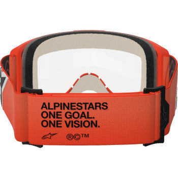 ALPINESTARS GOGGLES Goggle Vision 5 Corp Orange Clear 5101725-430