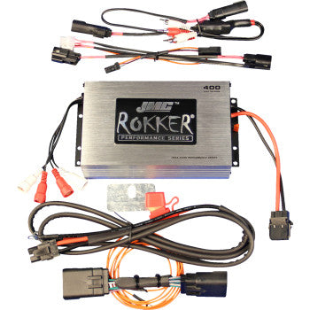 J & M Stage6 Amplifier Kit - 2-Channel 2024 FLHX JMA6-400HD24-SG