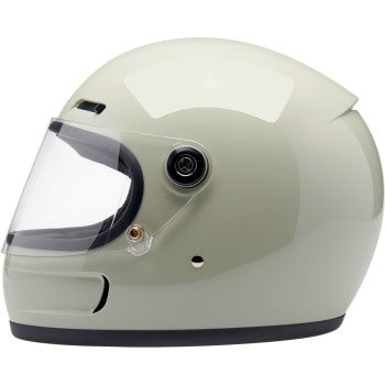 BILTWELL Gringo SV Helmet - Gloss Chalk Gray - Large 1006-196-504