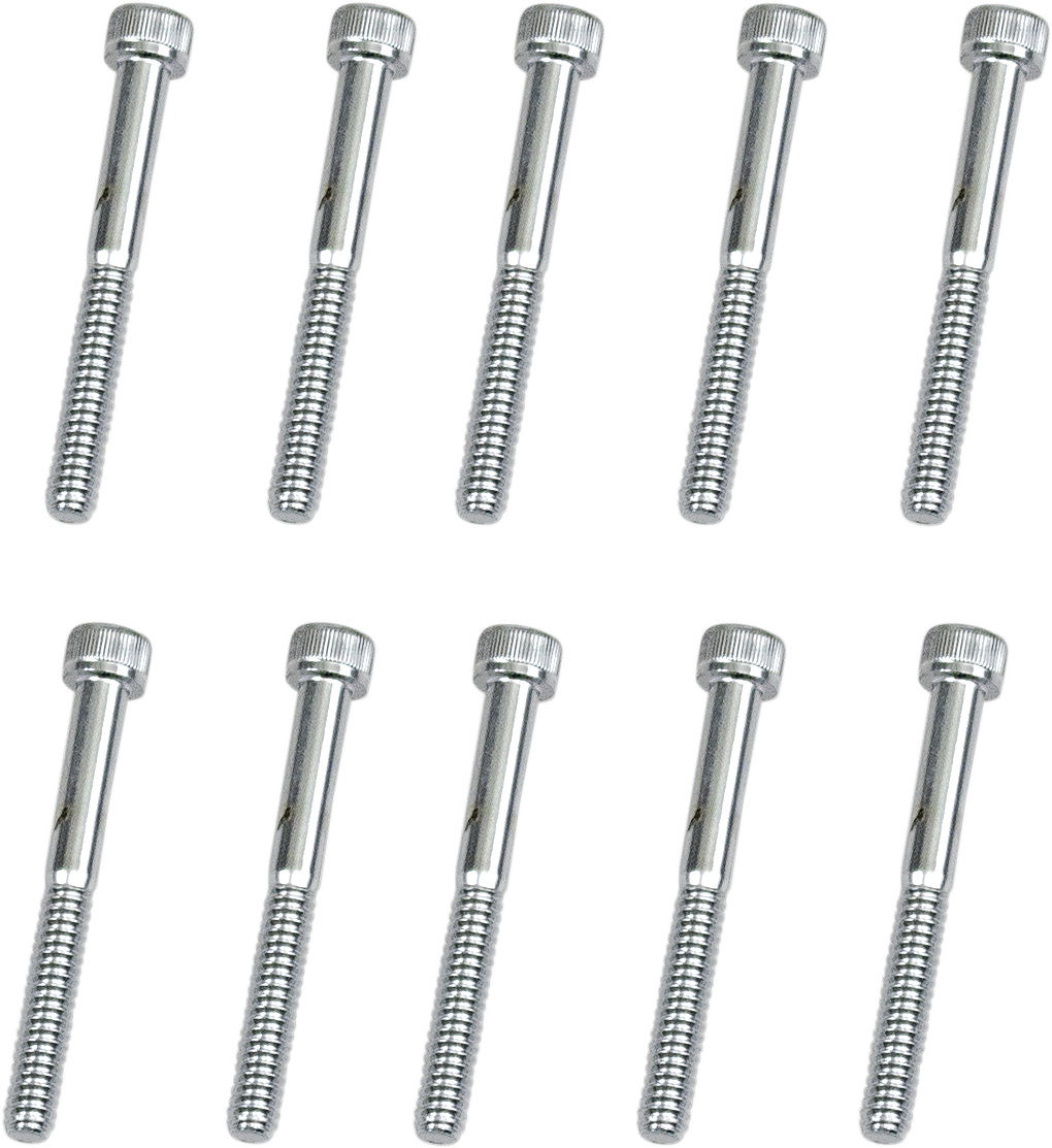 DRAG SPECIALTIES Bolts - Socket-Head - Knurled - 10-24 x 2" MPB199