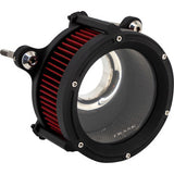 TRASK 68 mm Assault Charge Air Cleaner - Flat Black - Gen 2 M8  TM-1025BK