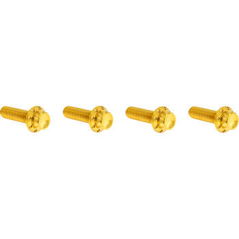 ARLEN NESS Bolt Kit - Transmission Top Cover - 12-Point - Titanium - Gold 300-979
