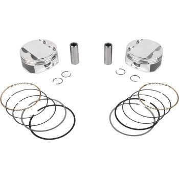 JE PISTONS Piston Kit - 4.125" Bore - 4.500" Stroke - 11.5:1 CR - 114" M8 398735