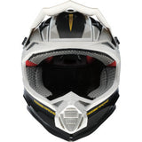 MOOSE OFFROAD MR3 Helmet - F.A.F. - White/Black/Gold - XL 0110-8931