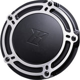 KODLIN NXL Derby Cover - Black - M8 Softail USA K25410