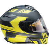 Z1R Solaris 2.0 Helmet - First Tracks - Electric - Dual Pane - Black/Hi-Viz - XL 0120-0841