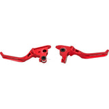 ARLEN NESS Levers Set Method Red 15-17 Softails No Cvo 530-033