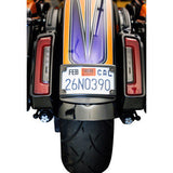 KODLIN USA Mount Kit - License Plate - Cureved - Black KUS20102