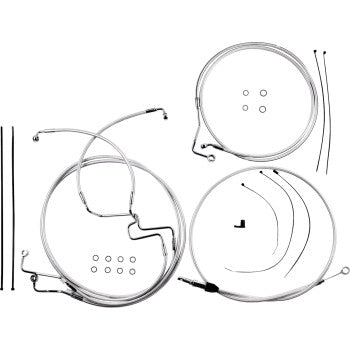 MAGNUM SHIELDING Sterling Chromite II® Designer Handlebar Installation Kit - 10" - '21-'23 FLTR 3871215