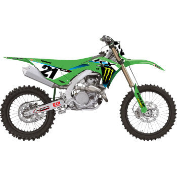 D'COR VISUALS Graphic Kit - '25 Monster Energy - KLX 110 20-20-075