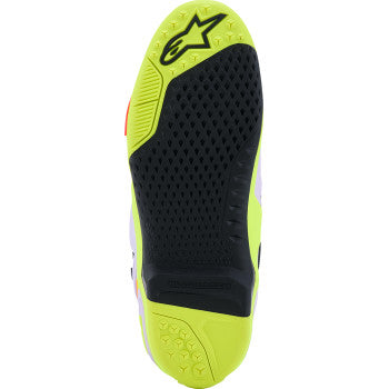 ALPINESTARS Tech 10 Supervented Boots - Purple/Fluorescent Yellow/Diva Pink - US 9 / EU 43 2010520-3150-9