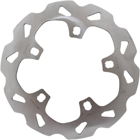 GALFER Wave Brake Rotor Front Solid Mount SEMI-FLOATING,NO PINS DF838W