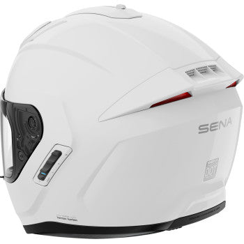 SENA Phantom Helmet - Gloss White - Medium PHANTOM-GW00M3
