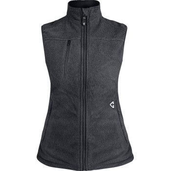 GERBING HEATED CLOTHING Women's 7V Thermite Heated Fleece Vest 2.0 - Gray - XS GERTFVST7VWGXS