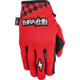 THRASHIN SUPPLY CO. Go Fast Stealth Gloves - Red - 2XL SV1-18-12