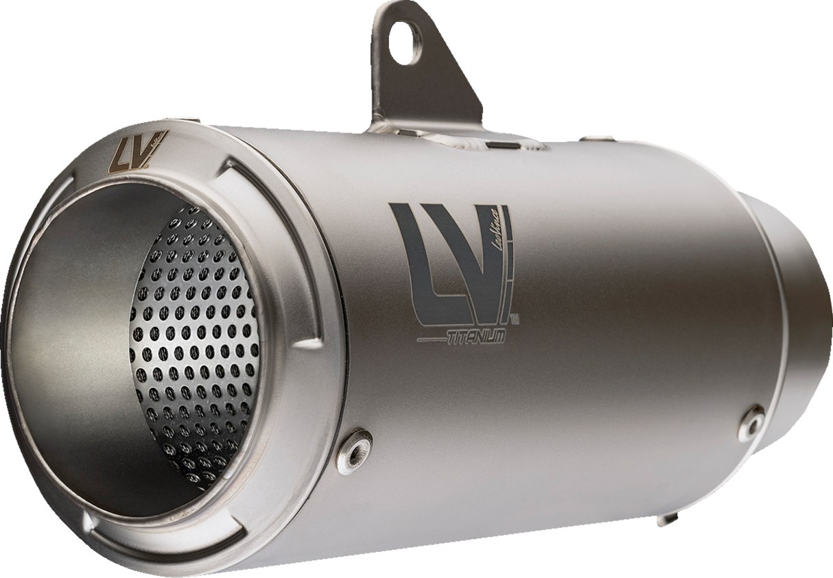 LEOVINCE LV Corsa Muffler - Titanium Ninja 400/500 2018-2025 15400TU 1811-4305