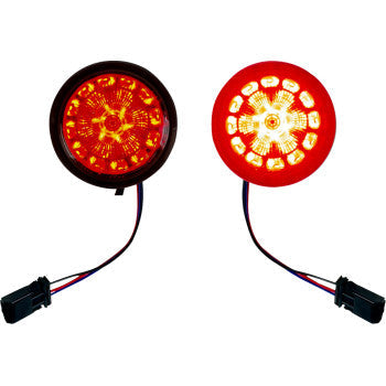 CUSTOM DYNAMICS ProBeam® Rear Turn Signal Inserts - LED - Smoke Lens PB-R-25JAE-S