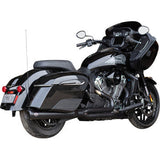 S&S CYCLE 2-into-1 Qualifier Exhaust System - Guardian Black - 49 State - Indian with PowerPlus 550-1133