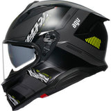 AGV K7 Helmet - Kyber - Matte Gray/Yellow Fluo - 2XL 0101-17988