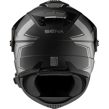 SENA Helmet Outlander Matt Black Md OUTLANDER-MB00M1