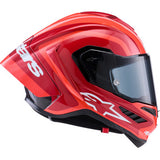 ALPINESTARS  Supretech R10 Helmet - 22.06 - Arius - Gloss - Black/White/Double Red - Small 8203926-1683-S