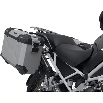 SW-MOTECH TRAX ADV Aluminum Case System - Silver - Triumph Tiger Explorer 1200 '22-'24 KFT.11.905.70102/S