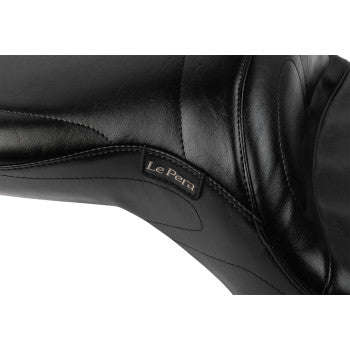 LE PERA Maverick Seat - with Backrest - Black - FLH/FLT 2023-2024  LV-957BR
