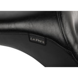 LE PERA Maverick Seat - without Backrest - Smooth - Black - Black - FLH/FLT '23-'24 LV-957S