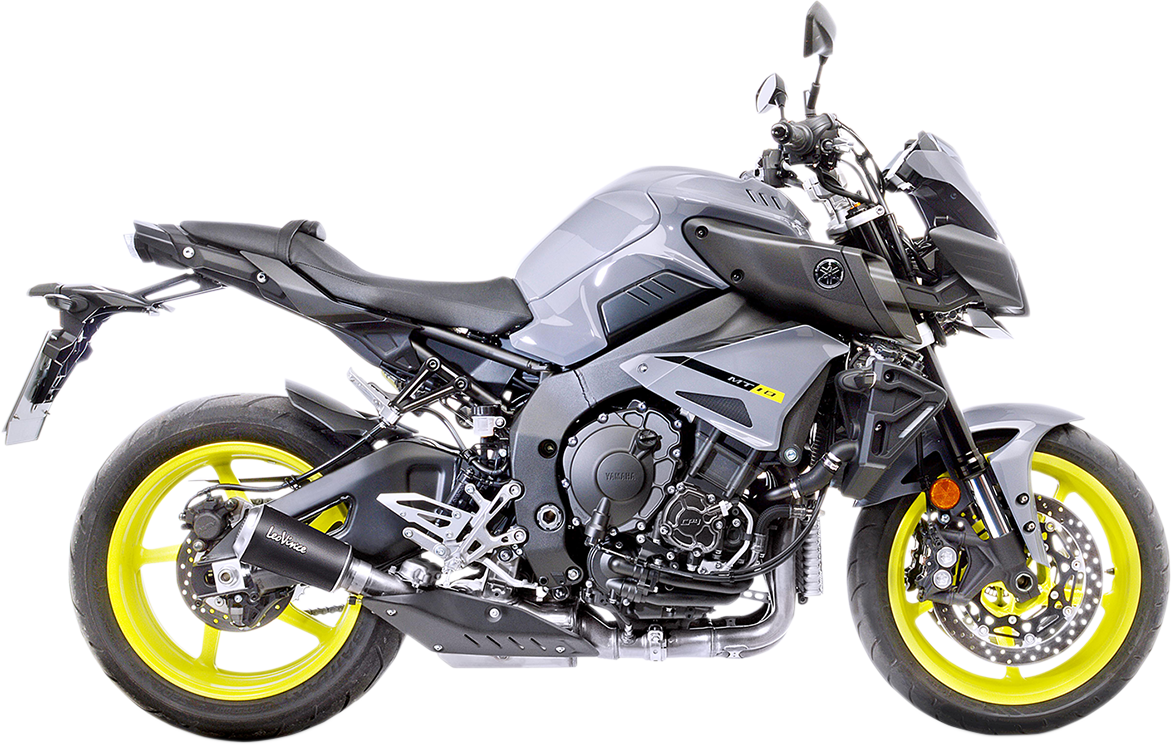 LEOVINCE LV-10 Slip-On Muffler - Black MT-10/FZ-10 2016-2024  15203BU  1811-3451