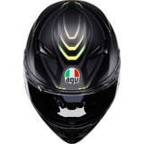 IN STOCK OPEN BOX  AGV Helmet K3 Syth Matte Black/Yellow Fluo Md 2118381004-026-M
