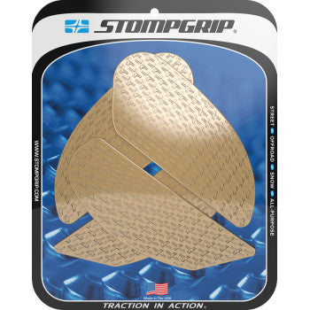 STOMPGRIP Traction Pad Tank Grips - Icon - Clear - Ninja H2 SX 55-14-0150C