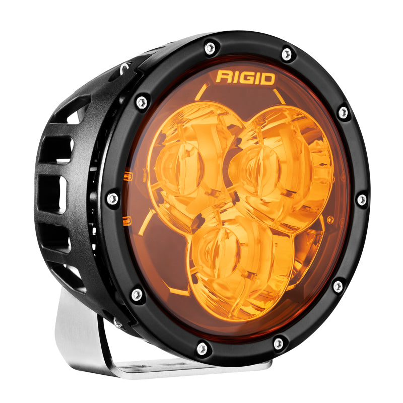 Rigid Industries 360-Series Laser 6in Amber PRO Amber Backlight 36212