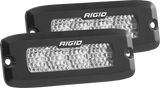 Rigid Industries SRQ - 60 Deg. Lens - White - Flush Mount - Set of 2 925513