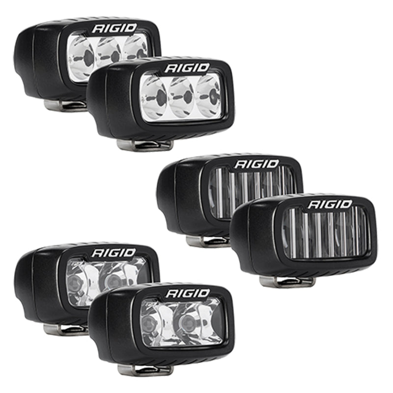 Rigid Industries 2021+ Ford Mod Bumper Triple SR-M Fog Light Kit 46731