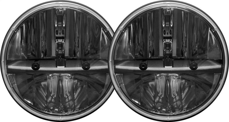 Rigid Industries 7in Round Headlights w/ PWM Adaptors - Set of 2 55000