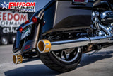 HARLEY TOURING LIBERTY & EAGLE 4" SLIP-ONS Bundle