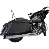 KHROME WERKS 2-into-1 Outlaw-SR Exhaust System - Chrome - Without End Cap - M8 Touring 200770-SR