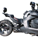 SHOW CHROME Ryker Combat Seat - Black w/ Red Trim - Can-Am Ryker 41-429