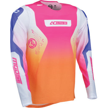 MOOSE OFFROAD Jersey Alpha One Orange/Purple Md 2910-8809