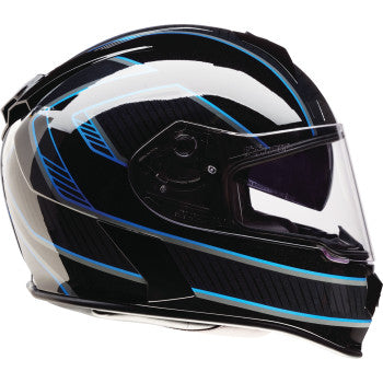 Z1R Warrant Helmet - Amplify - Black/Blue - XL 0101-17889