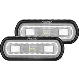 Rigid Industries SR-L Series Surface Mount LED Spreader Pair w/ White Halo - Universal 53120